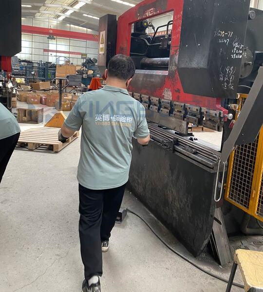 Hebei Yingbo Safe Boxes Co., Ltd fabrikant productielijn