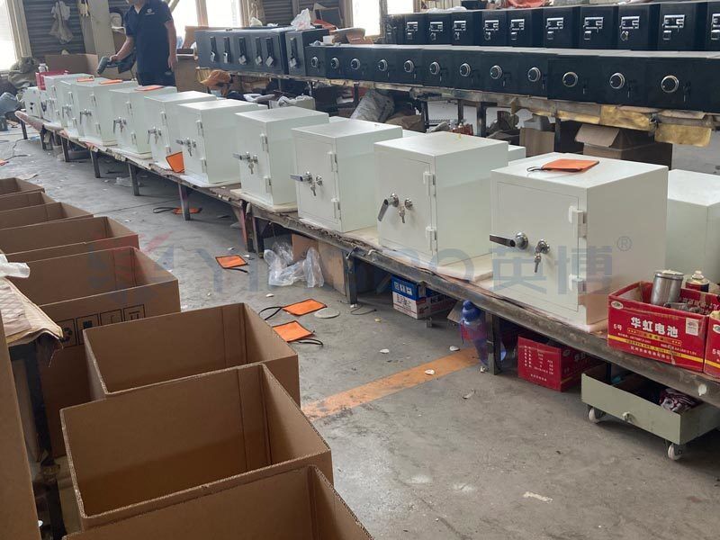 Hebei Yingbo Safe Boxes Co., Ltd fabrikant productielijn