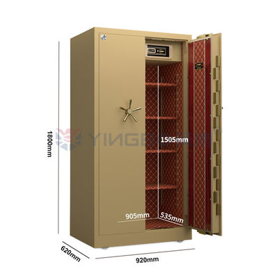 Dual alarm vingerafdruk slot kluis mobiele kluis kluis YB/DK180-3C
