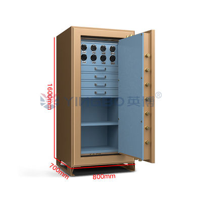 H1600mm Luxe Horloge Winder Veilig Vingerafdruk Vergrendeling Sieraden Veilig