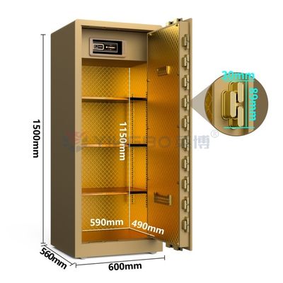 H59in Biometrische kluis met dubbele alarmering Vingerafdruk slot YB/RS-150