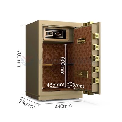 Solid Steel Smart Office Safe Box Biometrisch digitaal vingerafdruk slot YB/N7-70