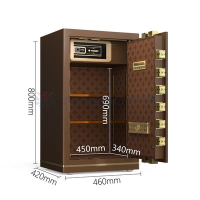 Dual Alarm Smart Safe Box voor kantoorbeveiliging H800mm YB/N7-80