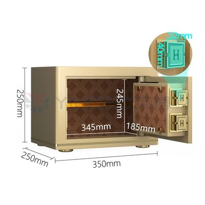 Dual alarm elektronisch slot kantoor kluis anti-diefstal H250mm