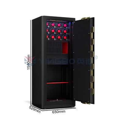 Biometrisch vingerafdruk slot sieraden kluisjes te koop met 7 open wegen luxe horloge winder kluisje