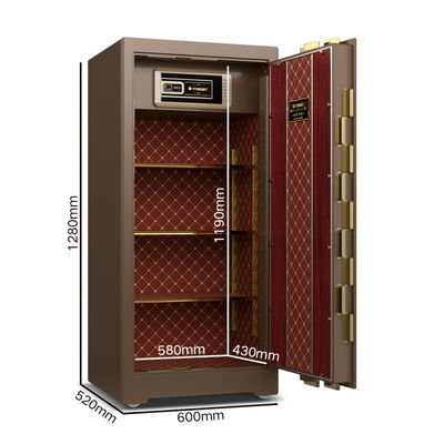 Dual alarm luxe commerciële kluis vingerafdruk slot voor de beveiliging YB / ZY-120