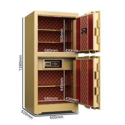 208±2kg Veiligheidsbeveiliging OEM Luxe kluisjes 4 open wegen YB/ZY-120D