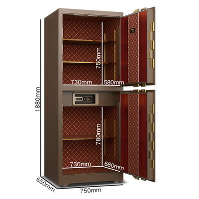 Beveiliging Solid Steel Luxe Grote kluis Biometrisch vingerafdruk slot YB/ZY-180D