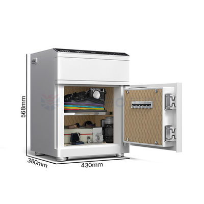 Solid Steel vingerafdruk slot Smart Box kluis met automatisch open vingerafdruk slot kluis