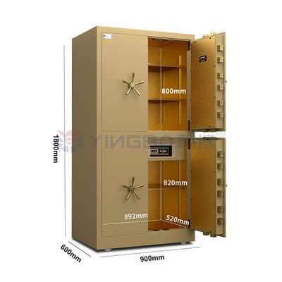 H1800mm Vier deuren vingerafdruk slot kluis deur mobiele kluis kluis kluis