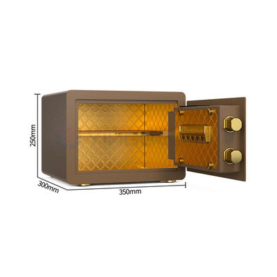 Beveiligde spullen Inner Grootte OEM Solid Steel Safe Box voor thuis