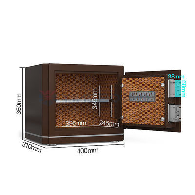 Hoogte 350 mm Customized Home Residential Safe Box met gepatenteerde Double T Bolts