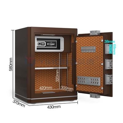 Hoogte 580 mm huis slot box Customized Double Alarm