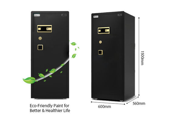 Biometrisch vingerafdruk slot Juwelen Horloge Winder Veilige Anti-diefstal voor Huis Juwelen Geld