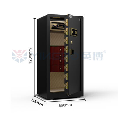 Veilige opslag van sieraden Sieraden Watch Winder Safe Verborgen kluis Luxe leer