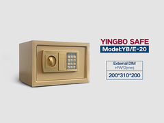 Elektronische digitale kluis voor beveiliging van het kantoor