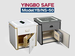 Dubbele rijen bouten slimme kluis draadloos opladen