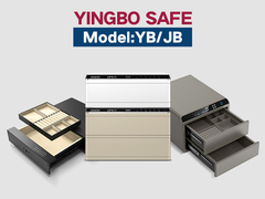 Kast voor sieraden van massief staal YB/JB