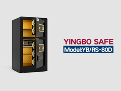 YB/RS-80D vingerafdruk slot huis kluisjes zwart