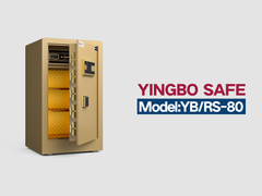 YB/RS-80 vingerafdruk slot huis kluizen gouden