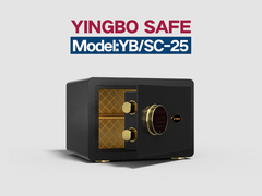 YB-SC-25-huis kluis zwart