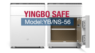 Wit met lade slimme nachtkastjes kluis YB/NS-56